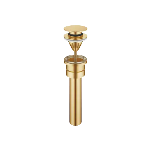 Umbrella drain 1 1/4" - Brushed Durabrass (23kt Gold) - 10 125 970-28 0010