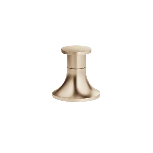 VAIA Two-way diverter for bath rim or tile edge installation - Brushed Champagne (22kt Gold) - 29 140 809-46