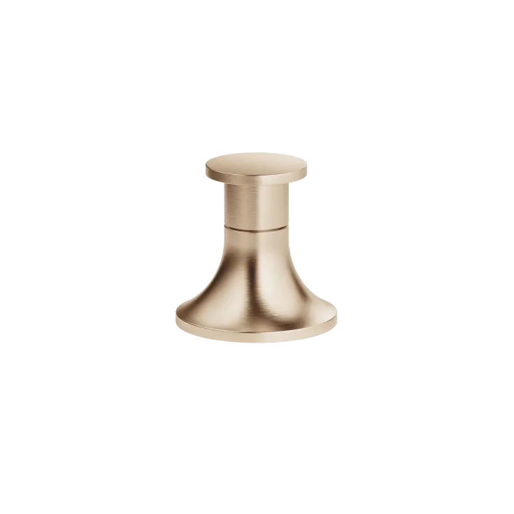 VAIA Two-way diverter for bath rim or tile edge installation - Brushed Champagne (22kt Gold) - 29 140 809-46