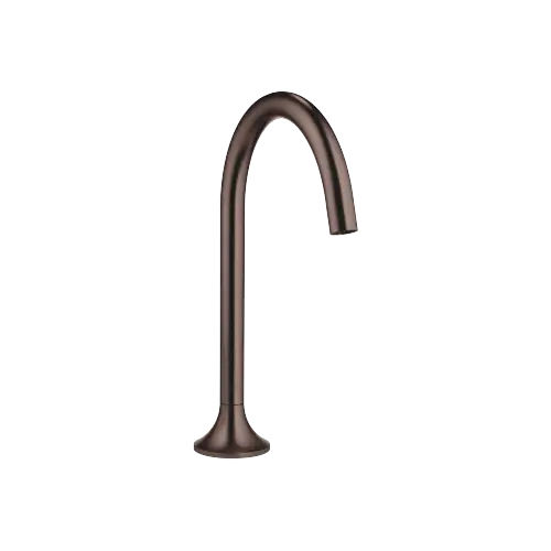 VAIA Deck-mounted basin spout without pop-up waste - Brushed Dark Bronze (PVD) - 13 716 809-43