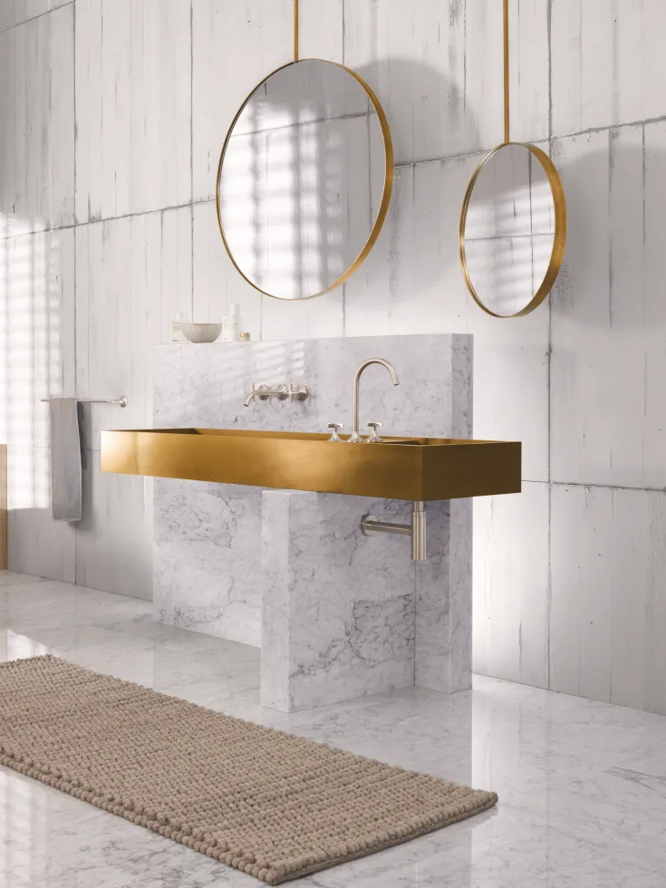 Premium design washbasin faucet transitional