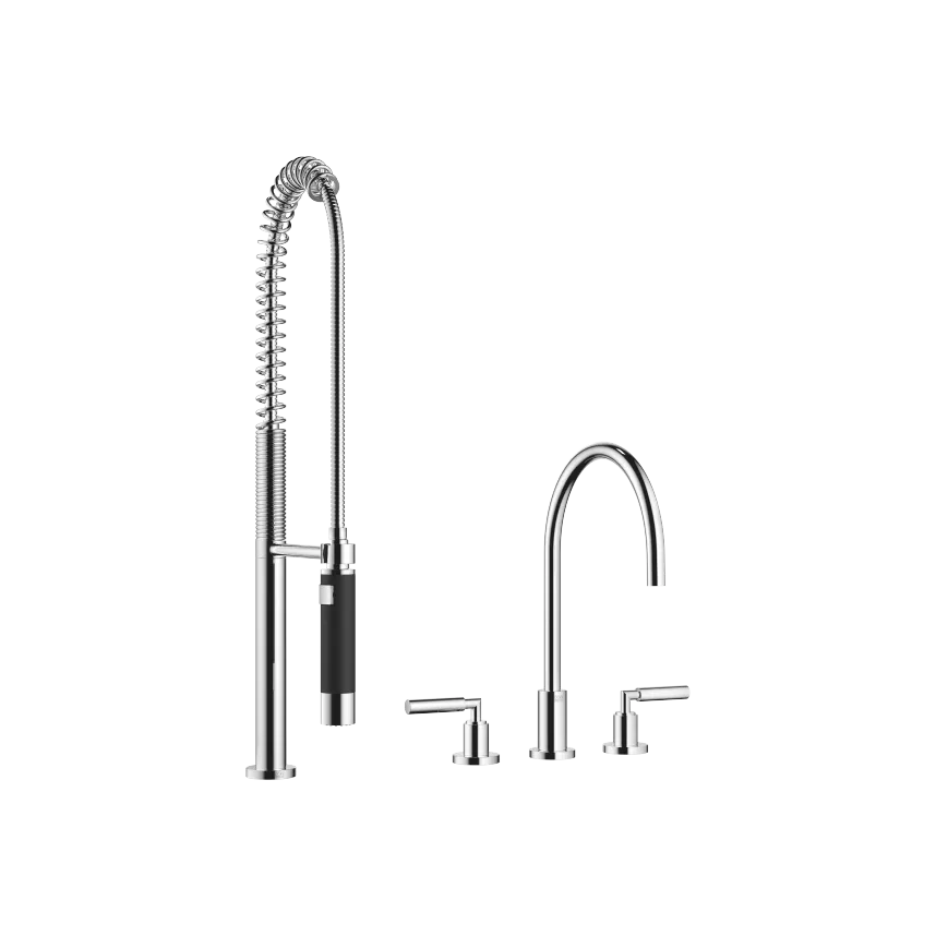 tara-chrome-kitchen-faucets-three-hole-mixer-with-profi-spray-set