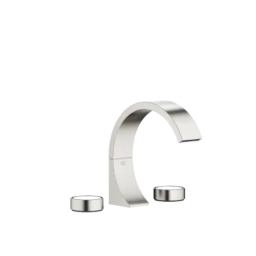 CYO Mélangeur lavabo à 3 trous avec garniture d'écoulement - Platine brossé - 20 713 811-06 0010