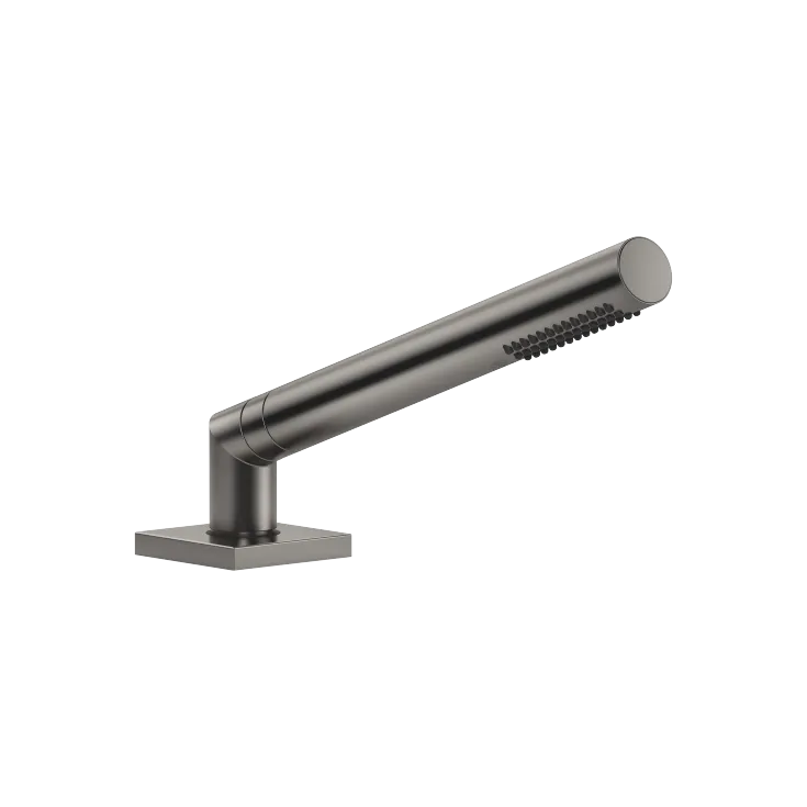 Hand shower set for bath rim or tile edge installation - Brushed Dark Platinum - 27 702 980-99