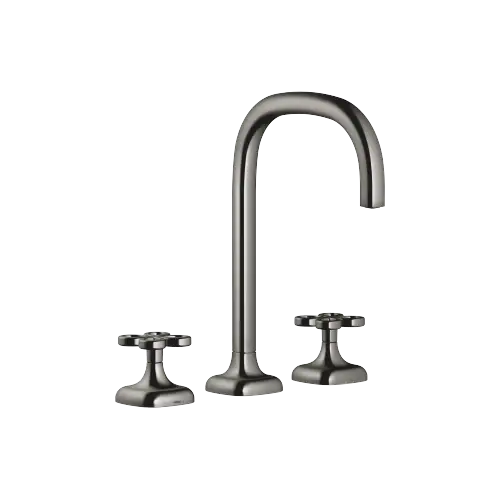 Three-hole basin mixer without pop-up waste - 20 713 424-19