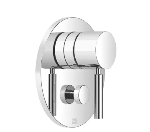 Pressure balanced valve with diverter - Brushed Dark Brass (PVD) - 36 915 660-39