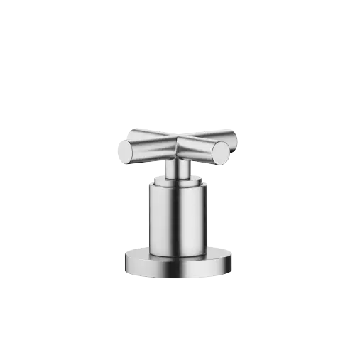 TARA Deck valve clockwise closing cold or hot - Brushed Chrome - 20 000 892-93