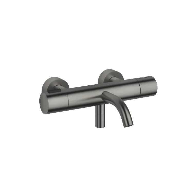 META Mitigeur thermostatique de bain pour montage mural sans garniture - Dark Platinum brossé - 34 201 979-99