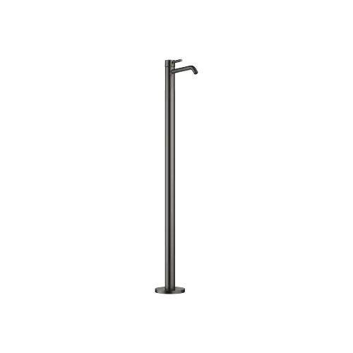 META Single-lever basin mixer with stand pipe without pop-up waste - Brushed Dark Platinum - 22 584 660-99