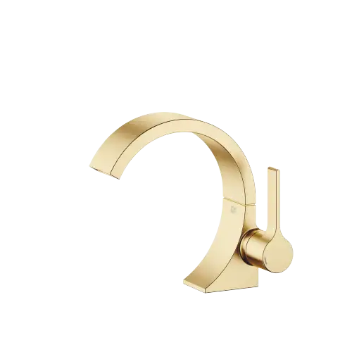 CYO Single-lever basin mixer with pop-up waste - Brushed Durabrass (23kt Gold) - 33 500 811-28
