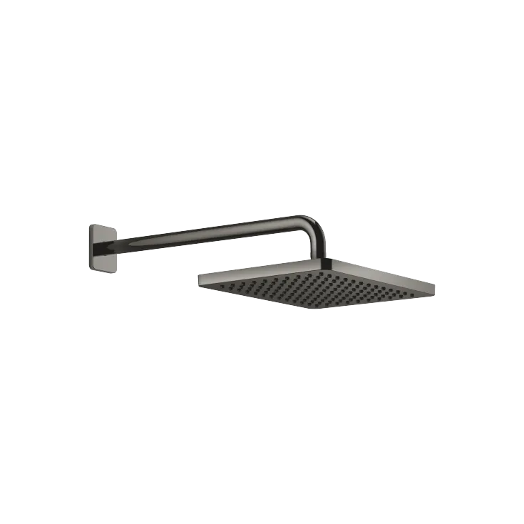 Regenbrause mit Wandanbindung - Dark Chrome - 28 769 710-19