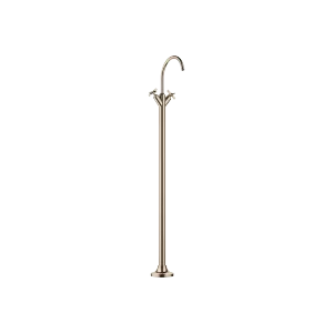 VAIA Single-hole basin mixer with stand pipe without pop-up waste - Champagne (22kt Gold) - 22 585 809-47