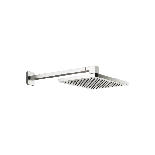 Rainshower with wall fixing 300 x 240 mm - Brushed Platinum - 28 761 710-06