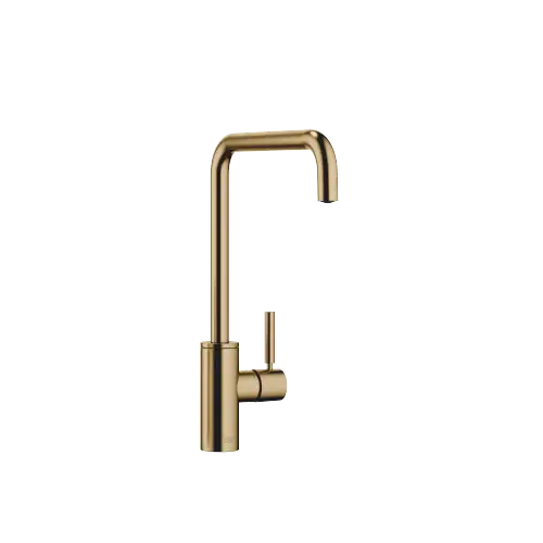 META SQUARE Single-lever mixer For sprayer / professional sprayer - Brushed Dark Brass (PVD) - 33 826 861-39 0010