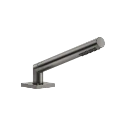 Hand shower set for bath rim or tile edge installation - Brushed Dark Platinum - 27 702 980-99 0050