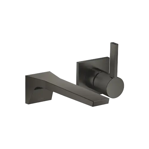 CL.1 Mitigeur monocommande de lavabo mural sans garniture d’écoulement - Dark Platinum brossé - 36 860 705-99