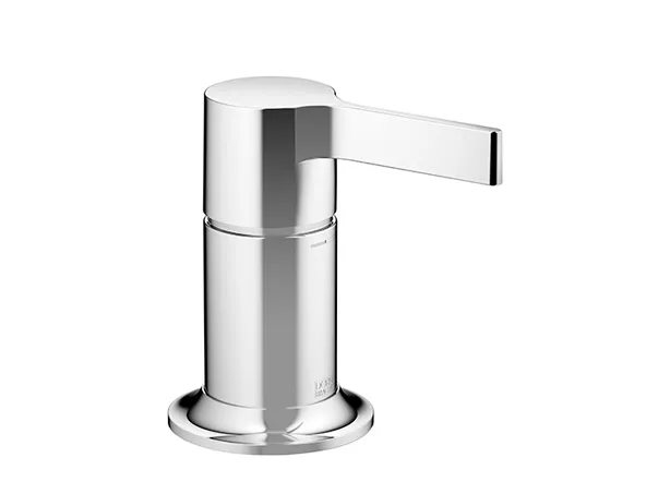 VAIA Single-lever bath mixer for bath rim or tile edge installation - Brushed Light Gold (PVD) - 29 300 809-27