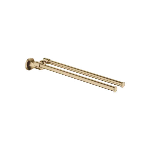 MADISON Towel bar in two parts swivel - Brushed Dark Brass (PVD) - 83 210 361-39