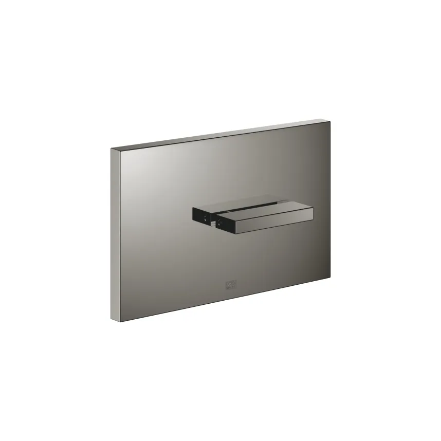 SERIENNEUTRAL Abdeckplatte für WC-UP-Spülkasten der Firma TeCe - Dark Chrome - 12 660 979-19