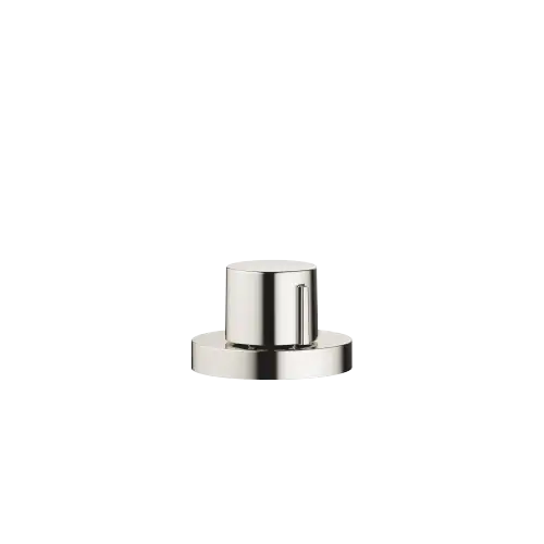 Strainer waste with control handle - Platinum - 10 710 970-08