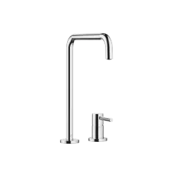 META SQUARE Mitigeur à deux trous avec rosaces individuelles - Chrome - 32 815 861-00 0010