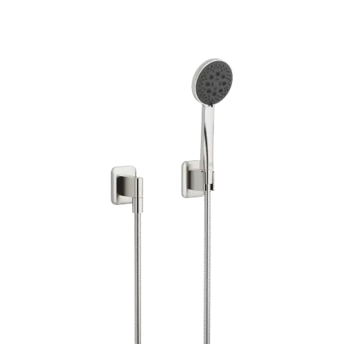 LISSÉ Hand shower set with individual rosettes FlowReduce - Brushed Platinum - 27 803 845-06 0010