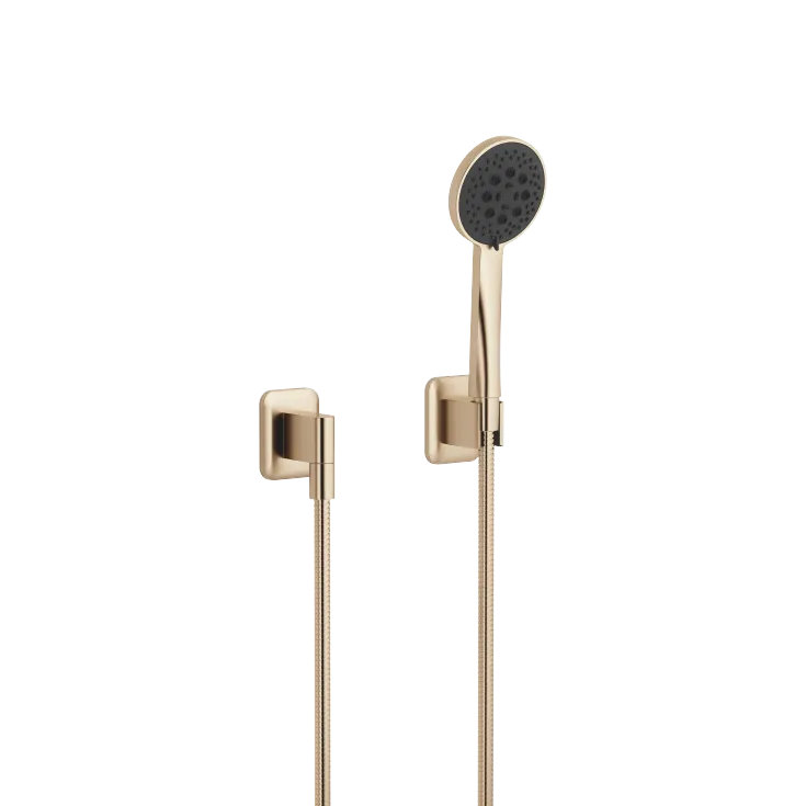 LISSÉ Hand shower set with individual rosettes - Brushed Light Gold - 27 803 845-27