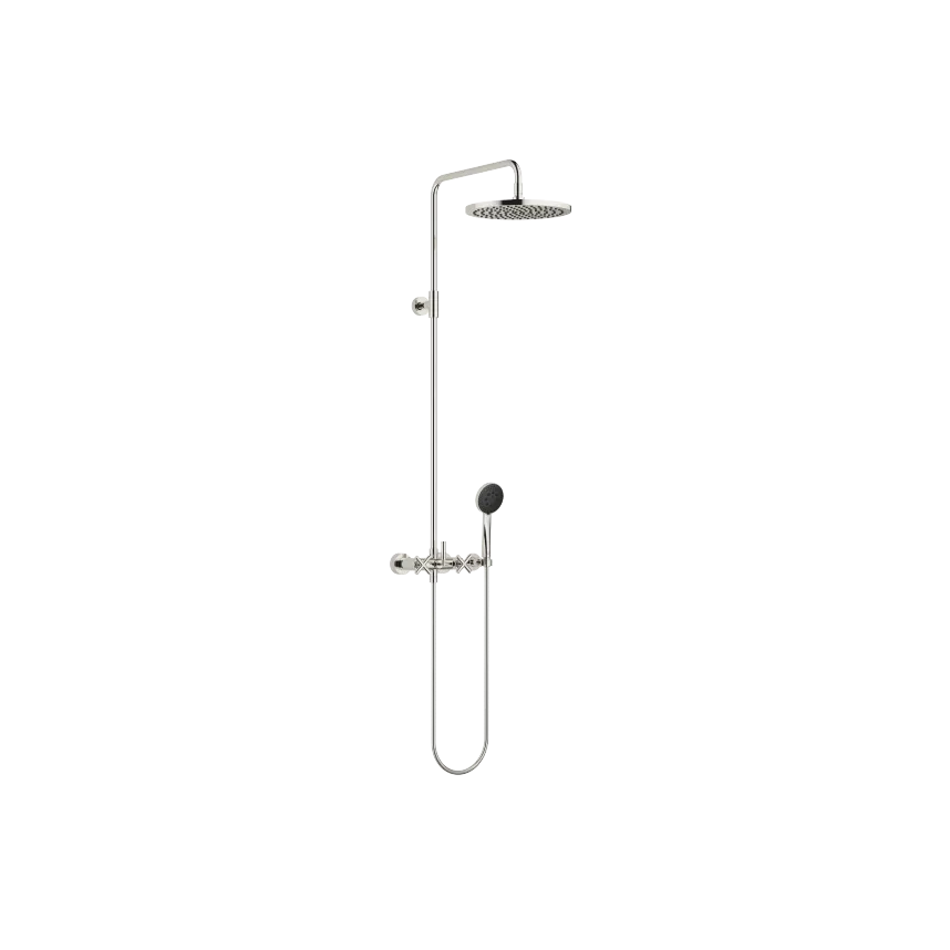 TARA Platinum Shower faucets: Exposed Shower Set with shower mixer 