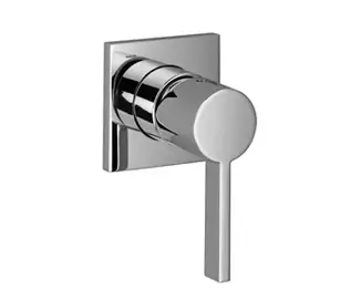 Concealed single-lever mixer with cover plate - Brushed Light Gold (PVD) - 36 060 670-27