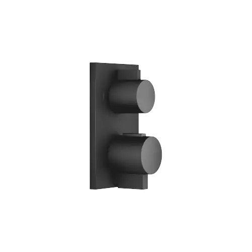 Concealed thermostat with two-way diverter - Matte Black - 36 426 670-33 0010