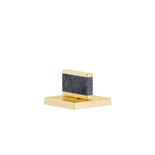 Griff Nature Squared Dark Pen Mars Black - Messing gebürstet (23kt Gold) - XV-01 4636