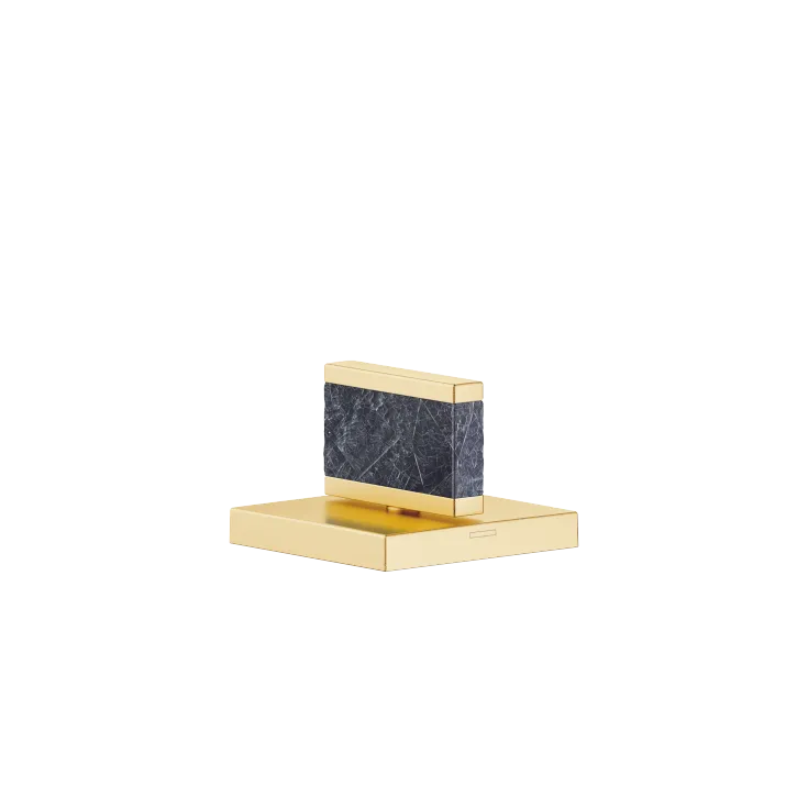 Handle Nature Squared Dark Pen Mars Black - Brushed Durabrass (23kt Gold) - XV-01 4636
