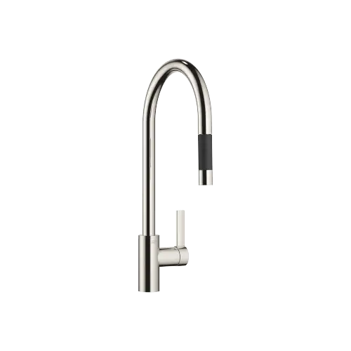 TARA ULTRA Single-lever mixer pull-down with spray function - Platinum - 33 870 875-08 0010